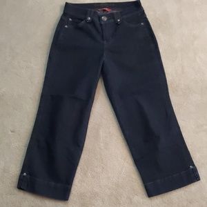 Charter Club dark blue crop jeans